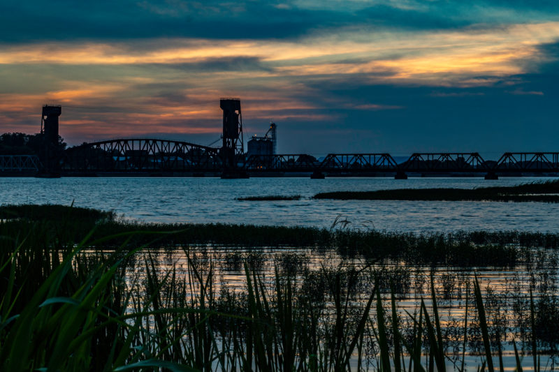 Sunset view of Decatur where Valley Junk Removal provides services