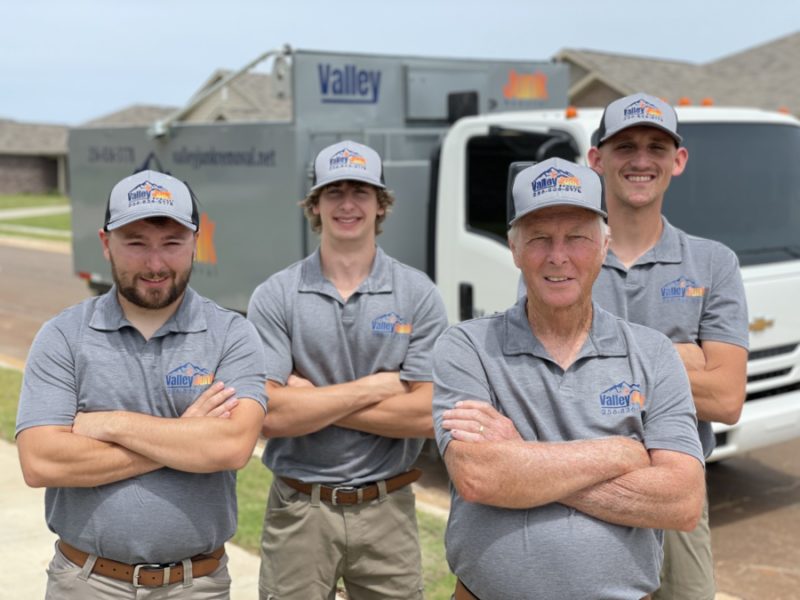 Valley Junk Removal crew ready to provide junk removal services