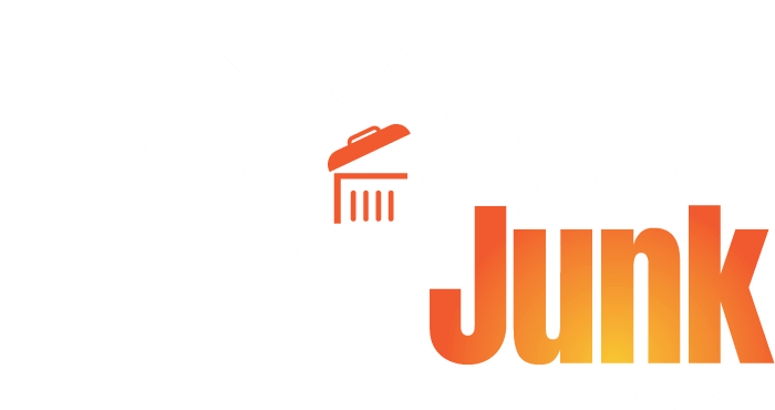 Valley Junk Removal logo for black background